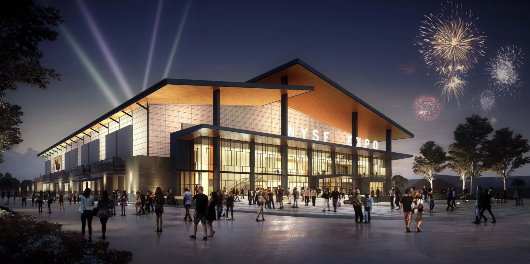 NYS Fair Expo Center Rendering 1